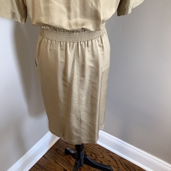 Dennis Goldsmith vintage 100% silk dress - Picture 5 of 10